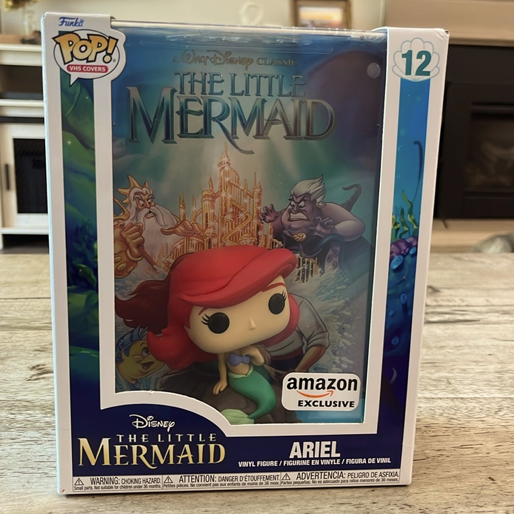 Funko Pop! Ariel #12 VHS Covers Disney The Little Mermaid